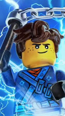 Обои Лего Фильм: Ниндзяго, The LEGO Ninjago Movie, Jay Be, 4k, Фильмы #15232 картинки