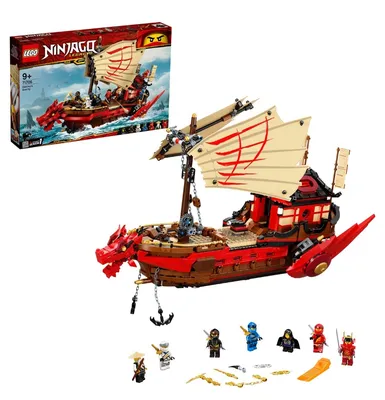 Lego Ninjago Летающий корабль Мастера Ву Артикул 71705 | отзывы картинки