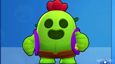 Спайк из Brawl Stars: как выбить, нарисовать, скины и как играть [гайд] картинки