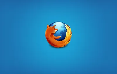 Обои браузер, mozilla firefox, голубой фон картинки на рабочий стол, раздел  минимализм - скачать картинки