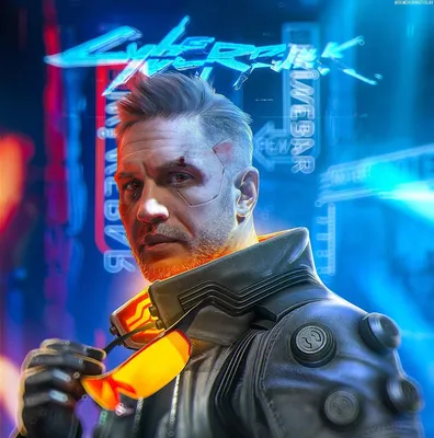 Русский художник изображает американских актеров в стиле Cyberpunk 2077 картинки