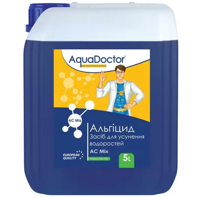 ᐉ Альгицид Aquadoctor AC Mix средство против водорослей для бассейна 5 л картинки