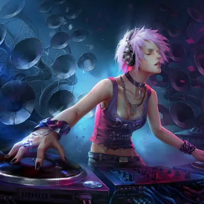 Живые обои Dj Zara - Wallpaper Engine картинки