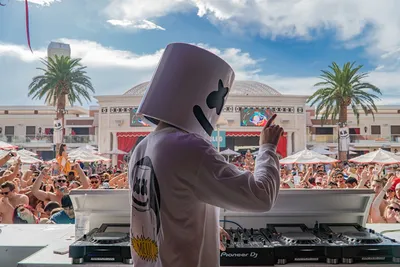 Фотографии диджеи EDM Marshmello Концерт картинки