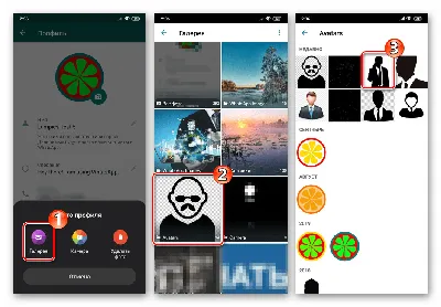 Как поменять аватарку в ВатсАпе картинки