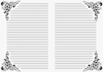 Разворот блокнота - 81 фото картинки