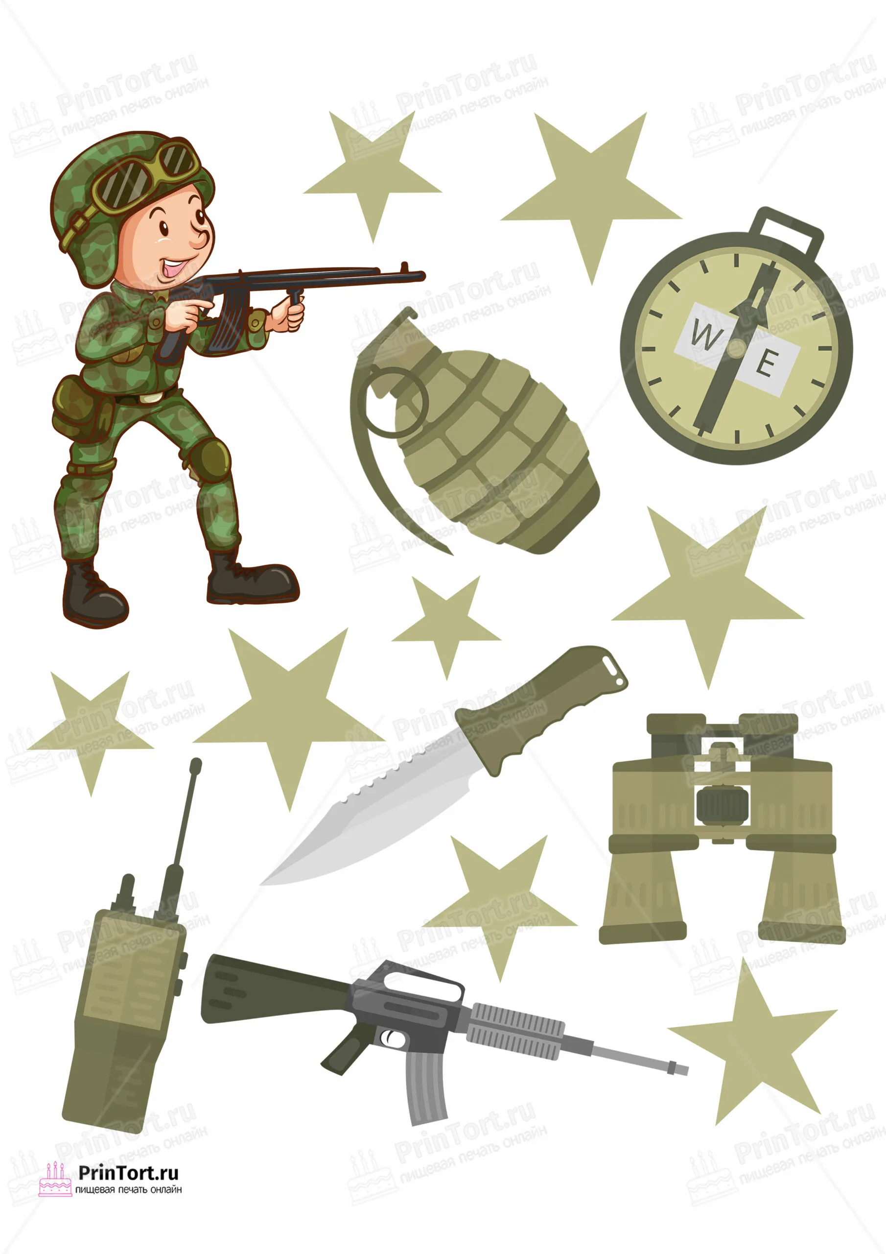 Военные Картинки Для Торта