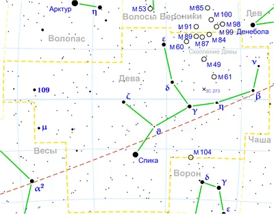 Дева (созвездие) — Википедия картинки