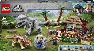 Конструктор LEGO Jurassic World Индоминус-рекс против анкилозавра 537  деталей (75941) – низкие цены, кредит, оплата частями в интернет-магазине  ROZETKA | Купить в Украине: Киеве, Харькове, Днепре, Одессе, Запорожье,  Львове картинки