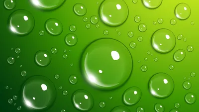 Обои капли, 4k, 5k, зеленый, вода, drops, 4k, 5k wallpaper, 8k, green,  water, ОС #557 картинки