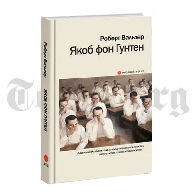 Якоб фон Гунтен. Роберт Вальзер - купить по выгодной цене | Издательство  Тотенбург. Официальный магазин картинки