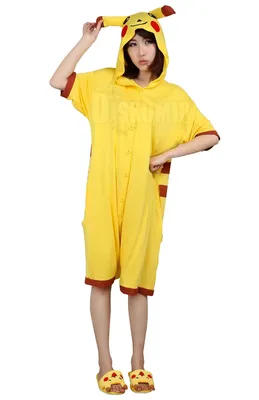 Купить Кигуруми Летнее Пикачу Хлопок / Kigurumi Summer Cotton Pikachu с  доставкой по России картинки