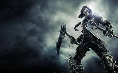 Обои косы, darksiders ii, маска, death, darksiders 2 на рабочий стол картинки