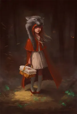 Little Red Riding Hood или секрет Красной Шапочки | Пикабу картинки