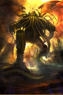 cthulhu :: красивые картинки :: Ктулху :: art (арт) / картинки, гифки,  прикольные комиксы, интересные статьи по теме. картинки