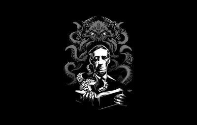 Обои Ктулху, ужас, Cthulhu, Говард Филлипс Лавкрафт, Necronomicon,  Лавкрафт, Howard Phillips Lovecraft, Некрономикон картинки на рабочий стол,  раздел разное - скачать картинки