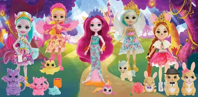 Royal Enchantimals: волшебные и королевские куклы Enchantimals! картинки