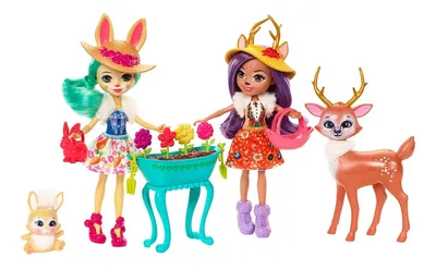 Куклы Enchantimals Mattel со зверюшками FDG01 - характеристики и описание  на СберМегаМаркет картинки