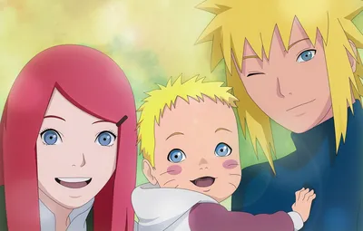 Wallpaper Naruto, Minato, Kushina images for desktop, section прочее -  download картинки