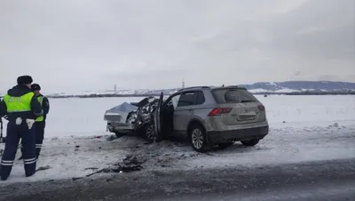 В Башкирии во встречном ДТП с иномаркой погибли водитель и пассажир «Лады  Приоры» картинки