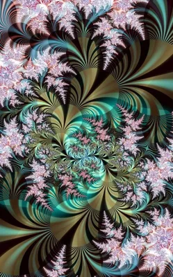 Pin by 🦋*Azure*🦋 on ~Feel~Good~Fractals~{ 3 } | Fractal art, Spiral art,  Cute wallpaper backgrounds картинки