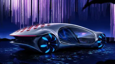 Шоу-кар Mercedes-Benz Vision AVTR доверился органической батарее — ДРАЙВ картинки