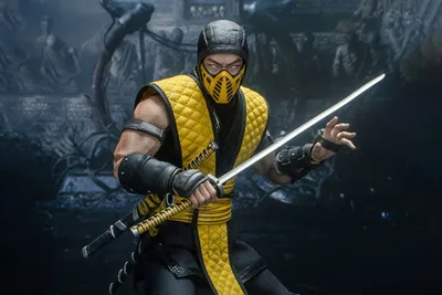 Стильную фигурку Скорпиона из Mortal Kombat 11 продают за 30 000 рублей -  Чемпионат картинки