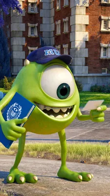 Картинка Monsters University на телефон 750x1334 картинки