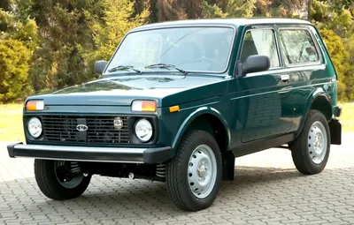 Обои лес, джип, внедорожник, зелёный, Lada, передок, Лада, 4x4, Нива,  Export Edition картинки на рабочий стол, раздел другие марки - скачать картинки