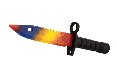 Штык нож М9 Bayonet Мраморный Градиент из CS:GO купить по цене 490 руб картинки