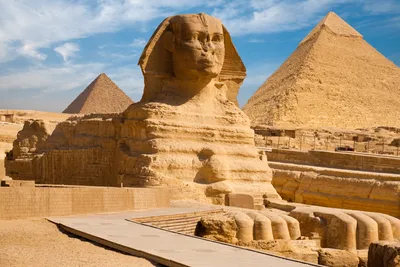 Фотографии Египет Sphinx пирамиды город 2192x1461 картинки