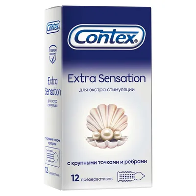 Contex презерватив extra sensation с крупными точками и ребрами 12 шт. -  цена 889 руб., купить в интернет аптеке в Каменске-Уральском Contex  презерватив extra sensation с крупными точками и ребрами 12 шт., картинки