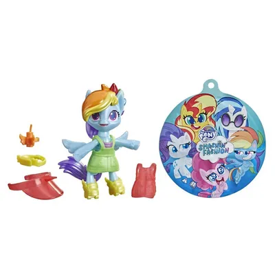 Набор игровой Май Литтл Пони Взрывная модница Радуга Дэш MY LITTLE PONY  F1758 - My Little Pony картинки