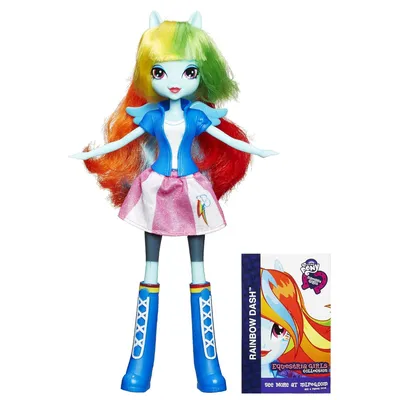 Купить Кула Рейнбоу Дэш девушка Эквестрии My Little Pony Equestria Girls  Collection Rainbow Dash Doll, цена 299 грн — Prom.ua (ID#225852198) картинки