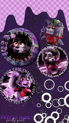 💜🐺Roxy wallpaper🐺💜 | Fnaf wallpapers, Anime fnaf, Anime картинки