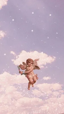 Обои на телефон | Angel wallpaper, Cute wallpapers, Aesthetic pastel  wallpaper картинки