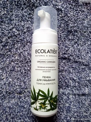 Пенка для умывания Ecolatier ORGANIC CANNABIS \ картинки