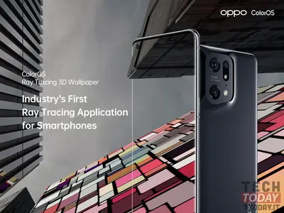 Oppo представляет первые в мире обои с 3D-трассировкой лучей для смартфонов картинки