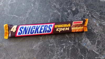 Шоколадный батончик Mars Snickers Арахисовый крем - «Наконец-то я нашла  Сникерс, который вкуснее стандартного. Сливочная растекающаяся начинка,  арахисовая паста и соленая карамель. Идеально!» | отзывы картинки