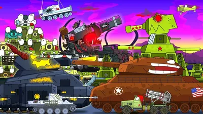 two KV-44 against Dora - Cartoons about tanks - YouTube картинки