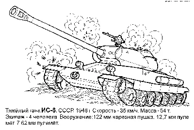 танки Раскраски распечатать бесплатно. картинки