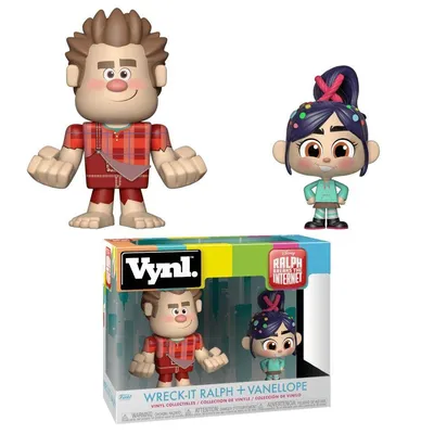 Купить Набор фигурок Funko VYNL Ральф и Ванилопа фон Кекс Ральф против  интернета Wreck it Ralph 2 Ralph and Vanellope, цена 1250 грн — Prom.ua  (ID#1178281699) картинки