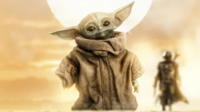 ОБОИ GROGU BABY YODA ДЛЯ ТЕЛЕФОНА картинки