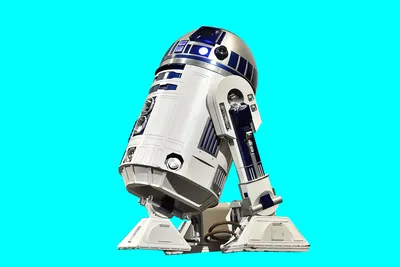 NOV212817 - ЗВЕЗДНЫЕ ВОЙНЫ R2-D2 КАРТИНА НА 16 ДЮЙМОВ ХОЛСТЕ НАСТЕННОЕ ИСКУССТВО - Previews World картинки