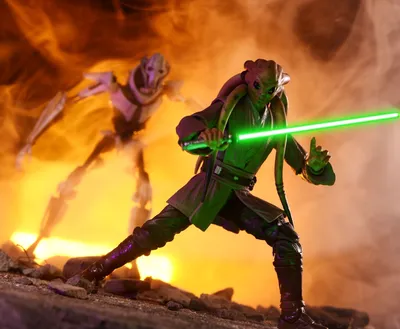 Hasbro: Star Wars Black Series Kit Fisto Обзор картинки