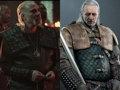 Сравнение Netflix Vesemir и Game Vesemir : r/witcher картинки