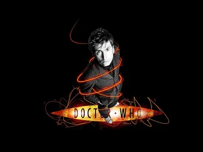 Обои взгляд, белый фон, мужчина, Doctor Who, Доктор Кто, Дэвид Теннант, David Tennant, Tenth Doctor, Десятый Доктор картинки на рабочий стол, раздел фильмы - скачать картинки