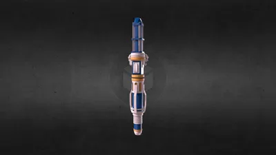 12th 2nd Sonic Screwdriver - Доктор Кто - 3D модель от Galax (@CaptainG4laxy) [ec51067] картинки