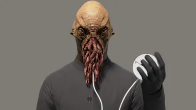 ArtStation - Ood - Скульптура бюста Доктора Кто Уд картинки