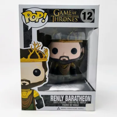 Funko Pop Game Of Thrones Ренли Баратеон #12 со сводчатым потолком в хорошем состоянии с защитой | #2019430410 картинки